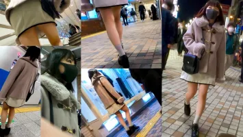 345SIMM-719 [Tracking N-chan with black hair and beautiful legs who lives in the same apartment] A beautiful woman I met in the elevator.  She immediately followed her and found her room.  At a later date, she tailed me when she went out, and I got on her