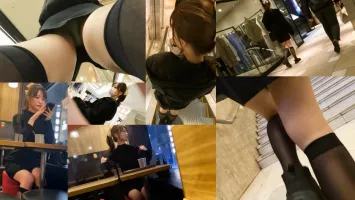345SIMM-725 [Tracking N-chan with beautiful ponytail nape and legs seen in the city] Voyeur inside the skirt when I got on the train.  She is lewd and ejaculates in her ass...  Still, she wasnt satisfied and followed her to find out where she lived.  At a