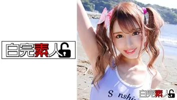 494SIKA-245 Date at the sea with a gigantic cute gal with Hannya tattoo → SEX Shizuku Kurosaki