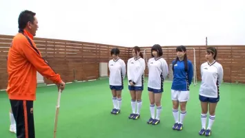 GVG-321 Public Shameful Futsal Training Camp Hikari Inamura