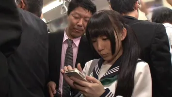 AP-151 Father-Daughter Molester The Schoolgirl Molested On An Overcrowded Train Is A Daughter!  However, her excitement could not be suppressed and she was molested as it was and had a forbidden incest molestation.  2