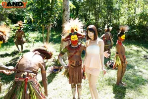 AVOP-108 Wild Kingdom 2015 Kanon Tachibana In the last unexplored region of the earth, natives who have been living the same life for 50,000 years are taught Japanese erotic culture step by step and fucked live