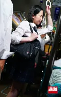 NHDTB-587 On A Crowded Bus, A Busty Girl With A Huge Breast Who Feels Squeezed From Behind Through Her Uniform From Behind And Feels Squeaky