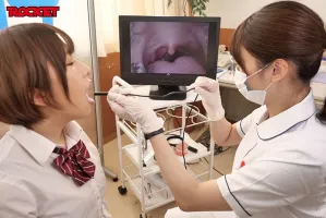 RCTD-393 Глубокий поцелуй, лесбийская стоматологическая клиника Мисато Нономия