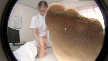 EVIS-416 【淫語ハメ撮り】働く看護師の蒸れたパンスト足臭手コキ治療