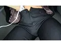 Ejaculation in the pants suit of a working nice butt OL Older sisters suit 4