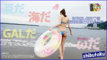 HONB-145 Its Summer, Its The Sea, Its GAL, Its Boobs, Aya Ibuki