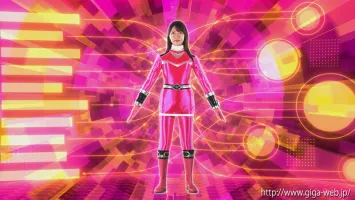 GIGA GHOV-77 時空戰隊 Chrono Ranger Chrono Pink ～四面歌觸手突擊～紫苑真子