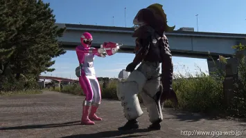 GIGA THZ-85 Супергероиня в отчаянном положении!  !  Том 85 Hiho Sentai Jewel Ranger Jewel Pink Хоно Вакамия