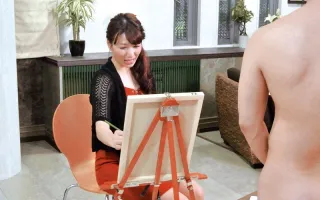 DOKI-012 Студентка художественного колледжа наблюдает за мастурбацией во время рисования!