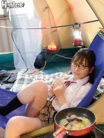 HUNTA-994 “I want to stay with you too!” Solo camp in my room because I hate school.  My Childhood Friend Worried About Me And I Sleeped In A Small Tent Alone With Me!  !