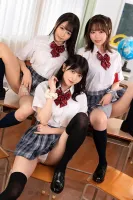 MKMP-526 生徒会のJ系痴女3人が校内の男達をヨダレまみれで嬲る鬼畜ハーレム学園！  ！