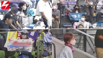 NNPJ-561 Um, A Gachi Day Ha Fan Beautiful Girl Who Was Overtaken By A Professional Baseball Broadcast Camera Appears In AV!  A beautiful busty G-cup girl who has an 80% chance of being overtaken if she goes to the stadium wears her own fox cosplay costume