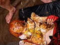 First scatology lifted!  !  Cosplayer Confined Scat Torture & Rape Rin Aoki